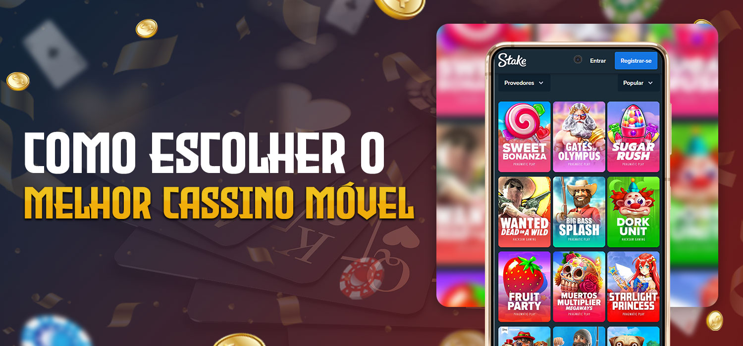 como escolher o melhor cassino móvel