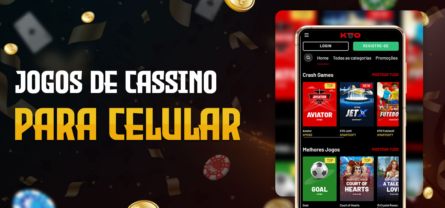 jogos de cassino para celular
