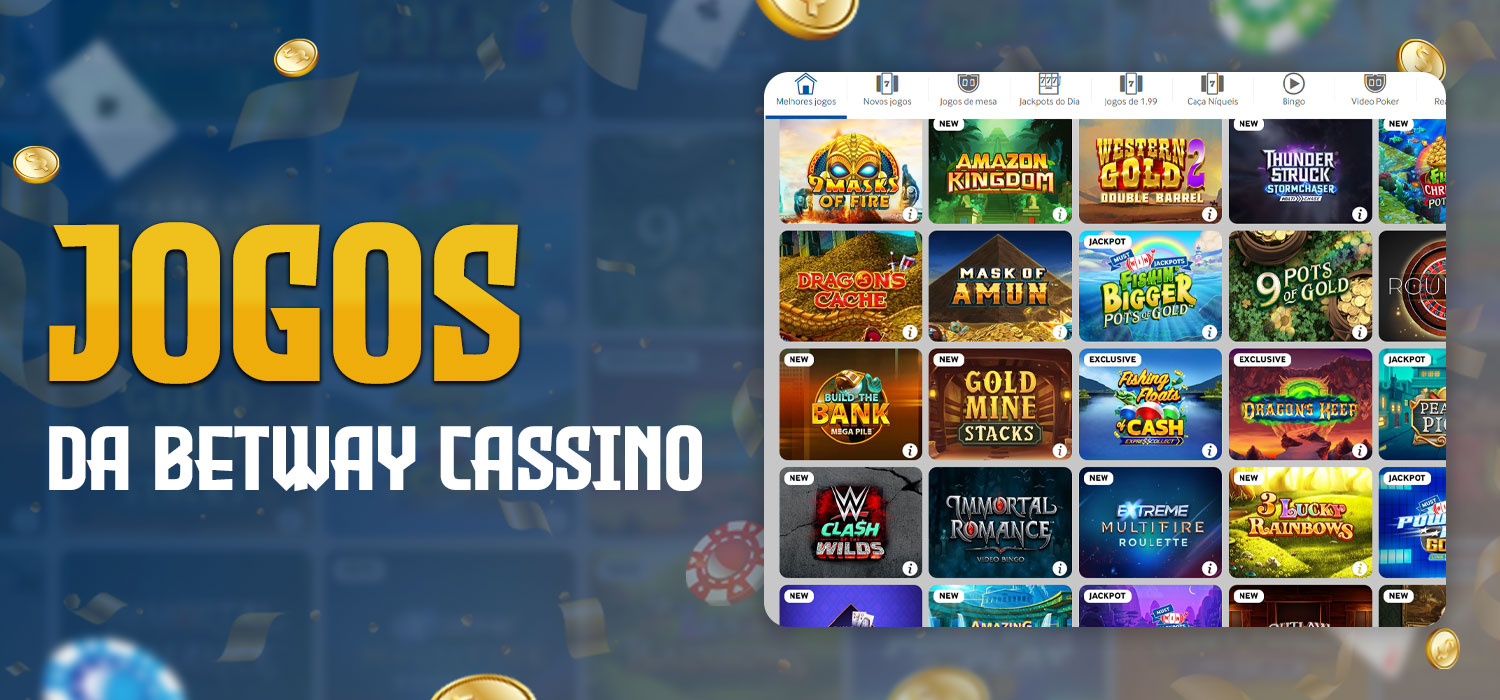 seleção de jogos da betway cassino