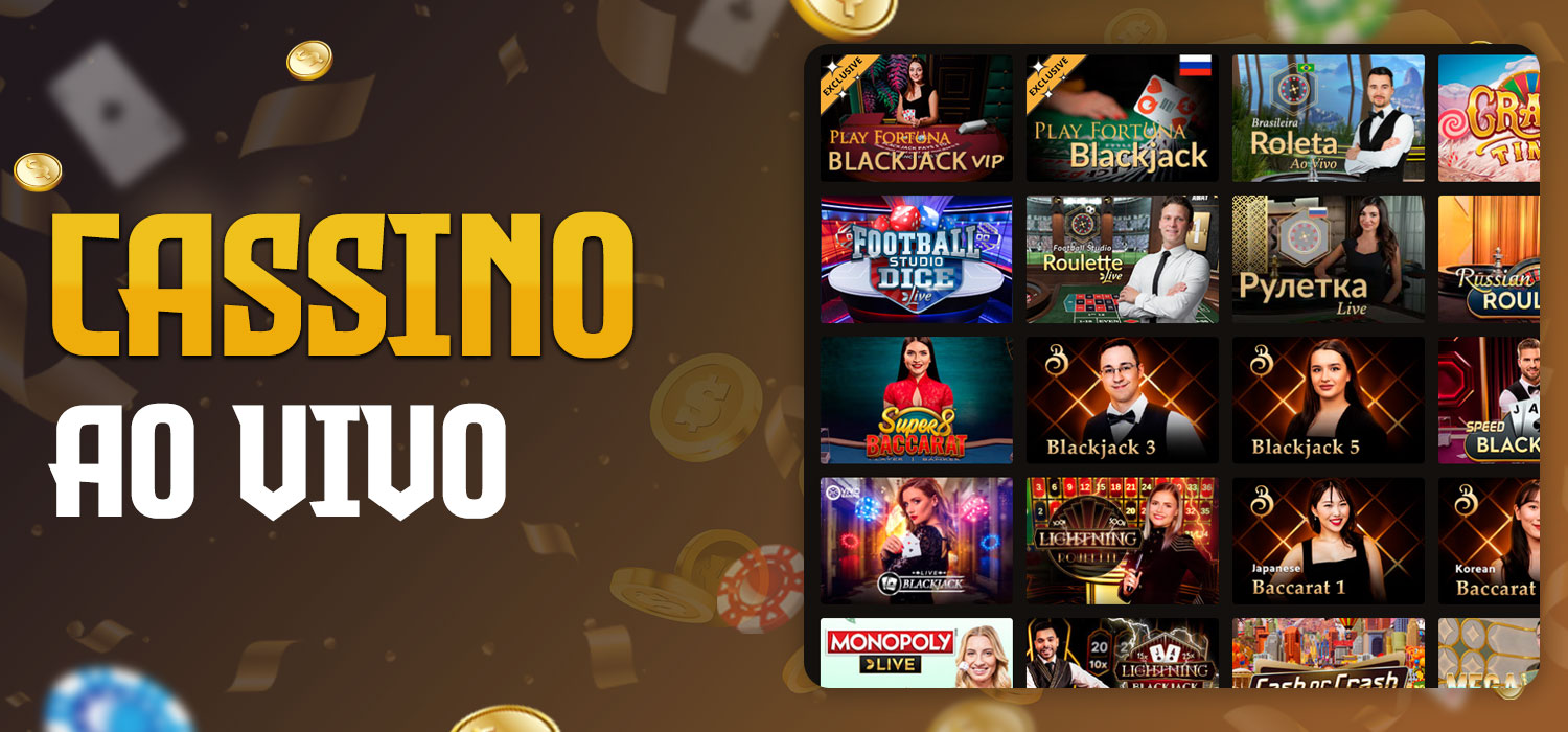 cassino ao vivo do play fortuna