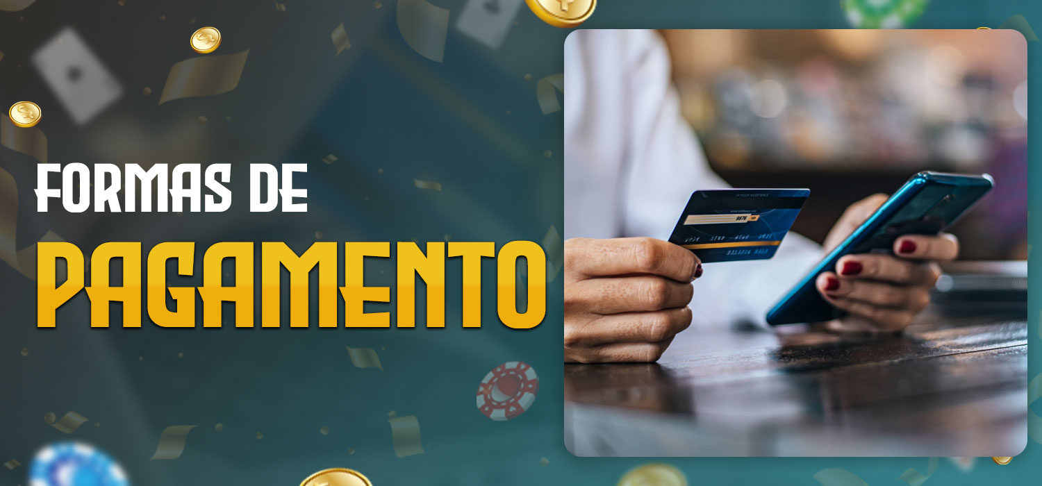 formas de pagamento
