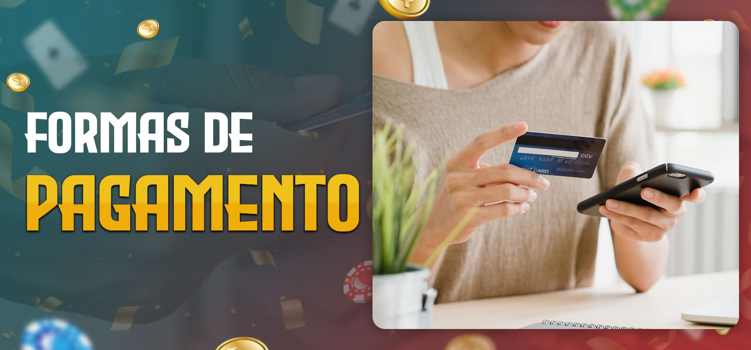 formas de pagamento