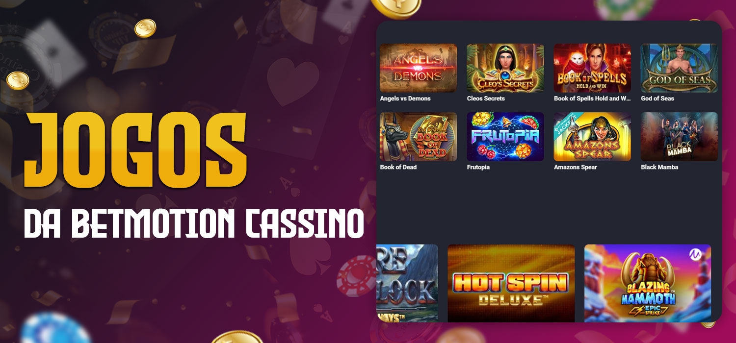 seleção de jogos da betmotion cassino