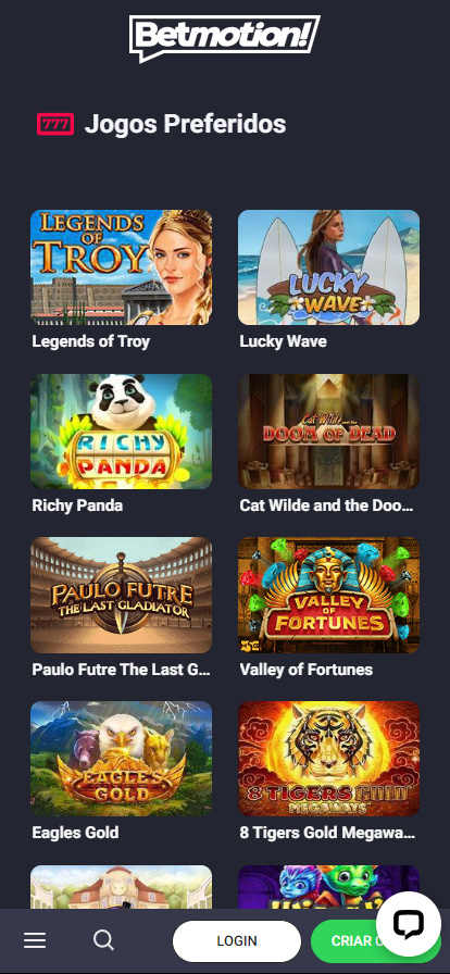 betmotion app jogos de cassino