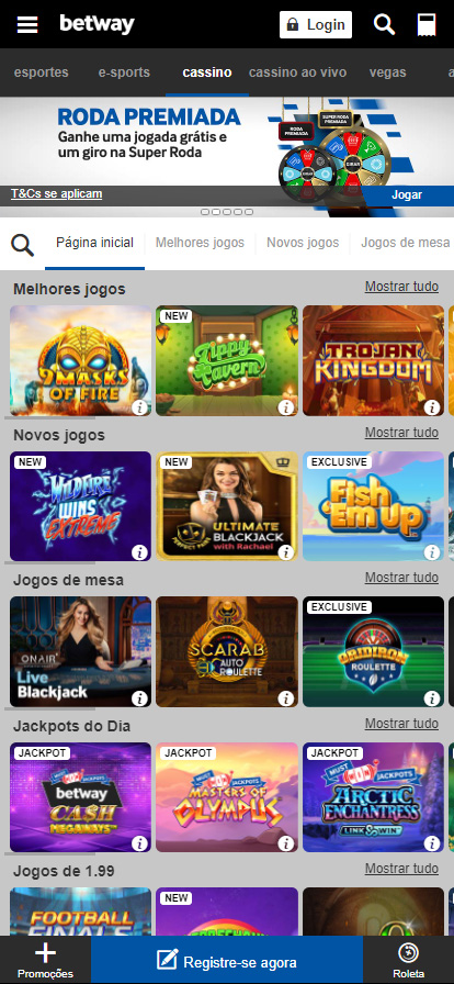 inicio pagina betway