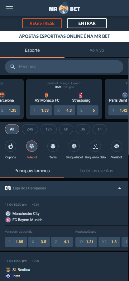 mr.bet app apostas