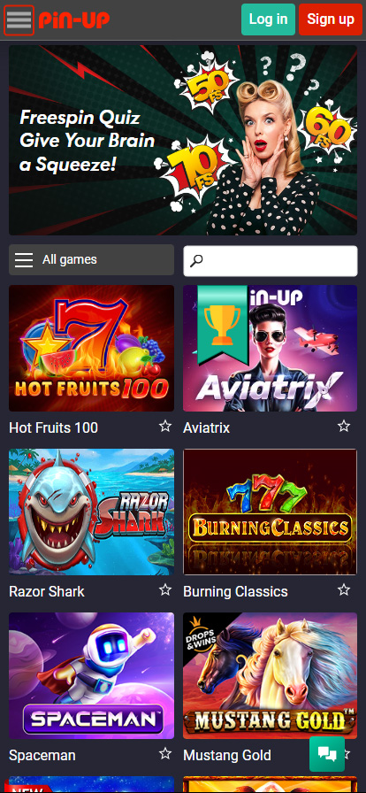pin-up casino app jogos