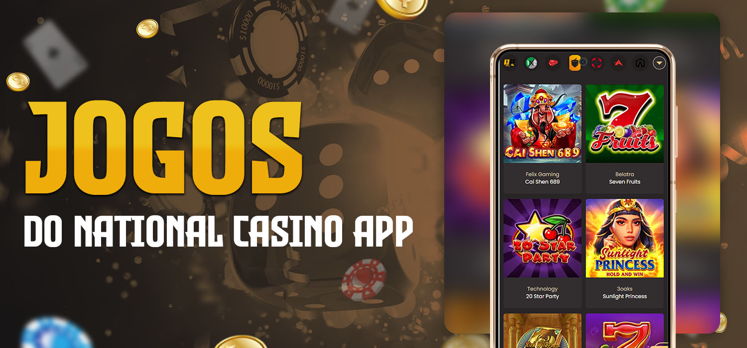 slots e jogos no app