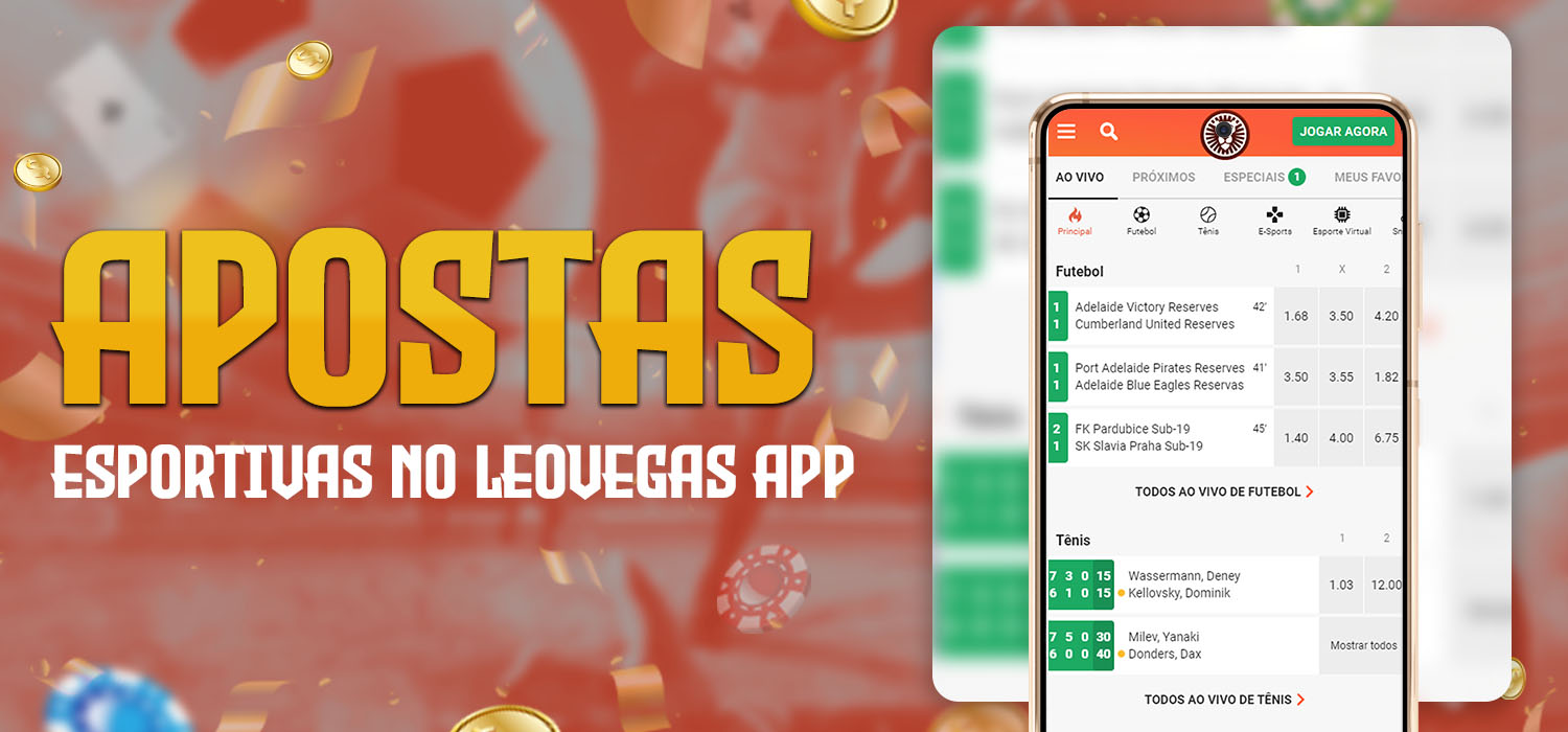 apostas esportivas no aplicativo leovegas