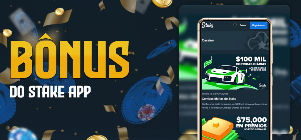 bônus do stake apostas app