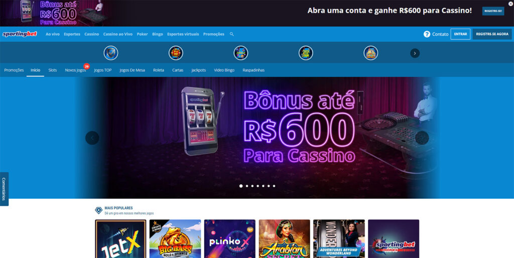 layout e navegação