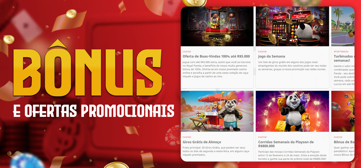 royal panda bônus e ofertas especiais